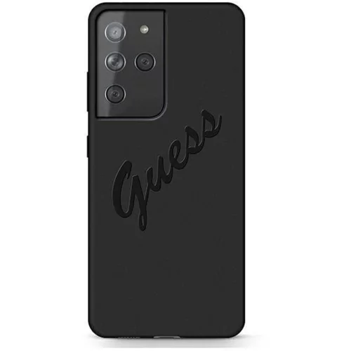Guess GUHCS21LLSVSBK ovitek za Samsung Galaxy S21 Ultra G998 - črn