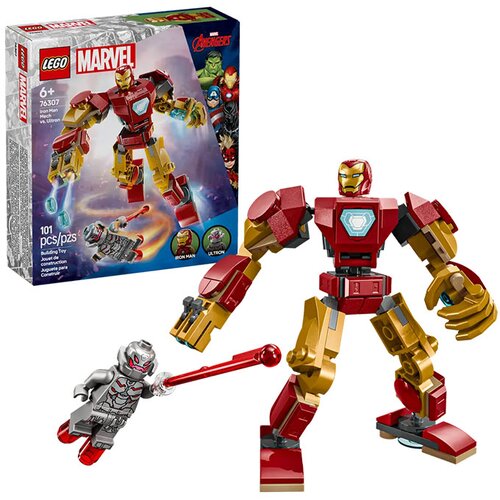 Lego Marvel: Robotski oklep Iron Man proti Ultronu Cene