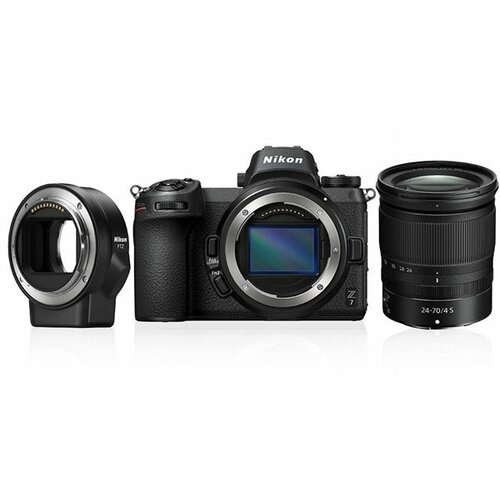 Nikon Z7 II MILC fotoaparat+objektiv 24-70mm f4+FTZ adapter Slike