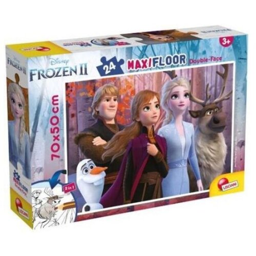 Lisciani slagalica maxi frozen 2 24pcs složi i oboji 86658 | Eponuda.com