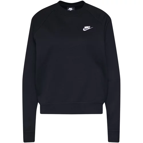Nike Sportswear Sportswear Essential Women's Fleece Crew Black/ White