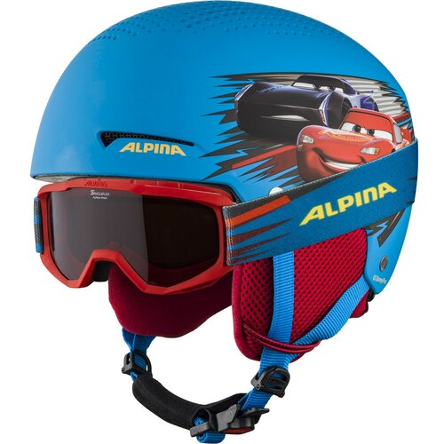 Alpina skijaška kaciga za dečake ZUPO DISNEY SET plava 0-9231 Slike