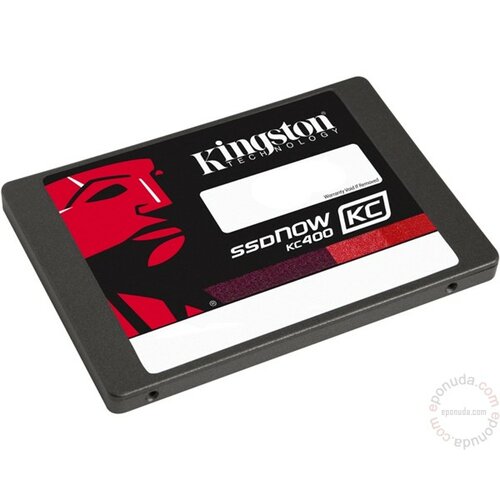 Kingston 128GB 2.5 SATA III SKC400S37/128G 7mm SSDNow KC400 series Slike
