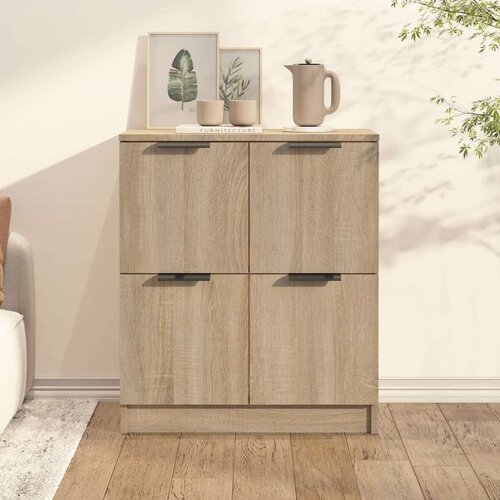  Komoda boja hrasta sonome 60 x 30 x 70 cm od konstruiranog drva Slike