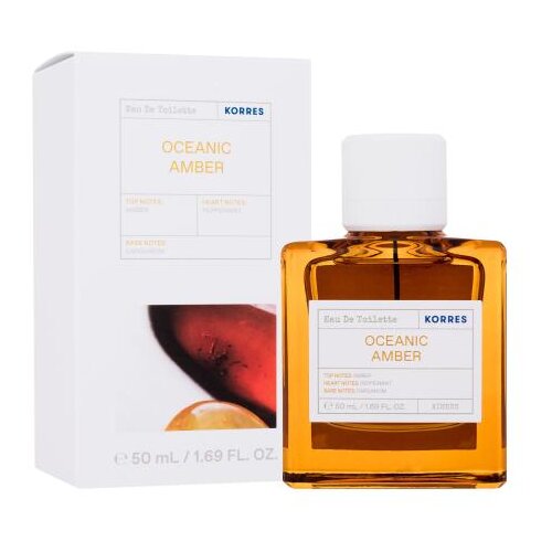 Korres Oceanic Amber 50 ml toaletna voda za mo&amp;scaron;ke Slike