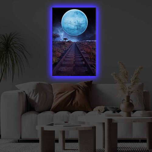 Wallity Slika sa LED osvetljenjem 4570KTLGDACT - 026, 45x70 cm Cijene