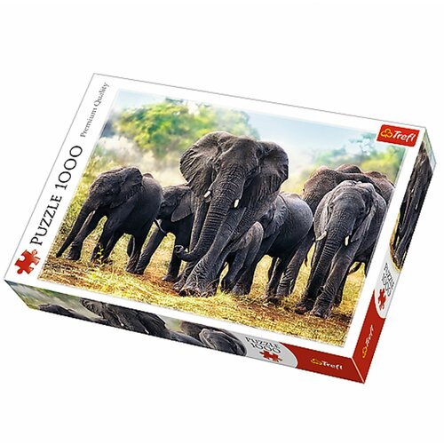 Trefl slagalica 1000 delova slonovi Cene