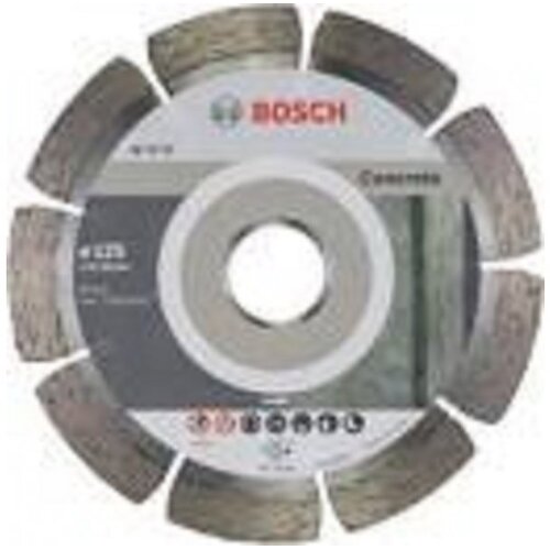 Bosch Dijamantska rezna ploča Standard for Concrete 125 x 22,23 x 1,6 x 10 mm pakovanje od 10 komada - 2608603240 Cene
