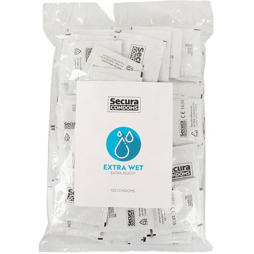 Secura Kondomi "Extra Wet" - 100 kosov (R416606) Cene