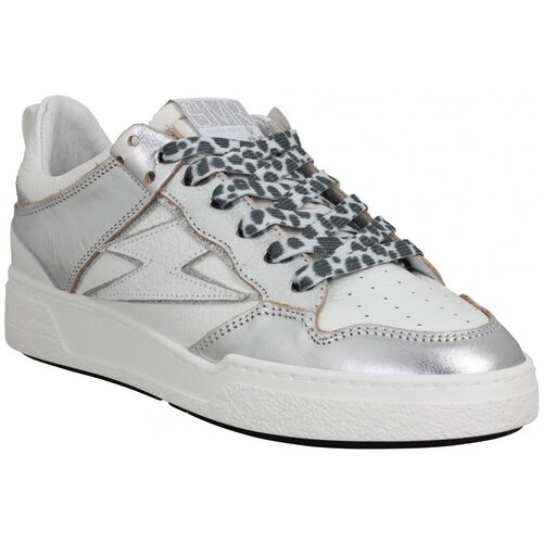 Semerdjian Modne superge Chita 9414 Cuir Femme Blanc Silver Bela Slike