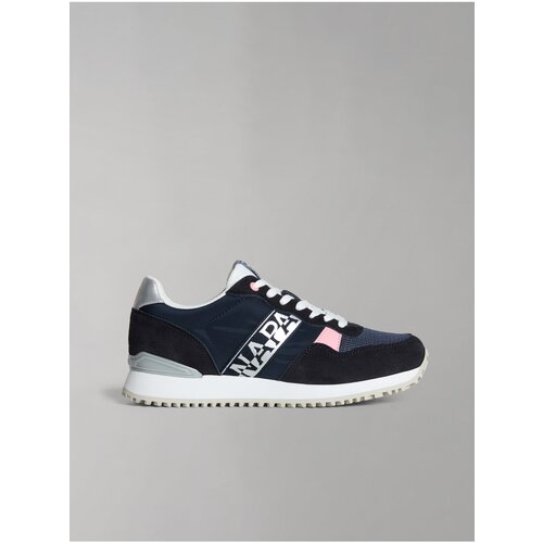 Napapijri Womens Black and Blue Sneakers - Womens Slike