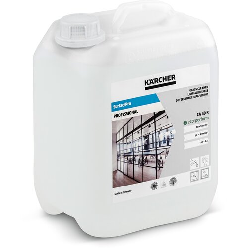 K&amp;auml;rcher Professional sredstvo za či&amp;scaron;ćenje stakla SurfacePro CA 40 R eco!perform, 5 l Slike