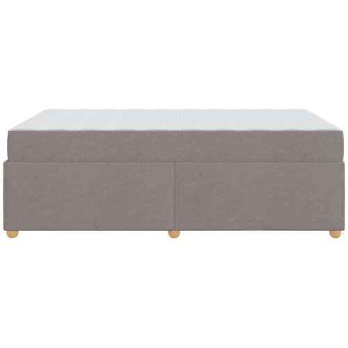 VidaXL krevetna konstrukcija sivo-smeđa 120 x 200 cm tkanina Slike