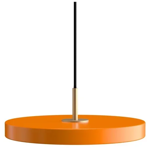 UMAGE Oranžna LED viseča svetilka s kovinskim senčnikom ø 31 cm Asteria Mini –