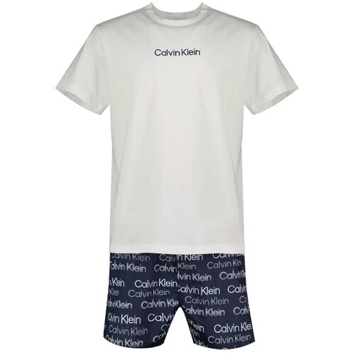 Calvin Klein Jeans Boksarice Lv00nm2906 Crew Poplin Boxer Set Večbarvna Slike