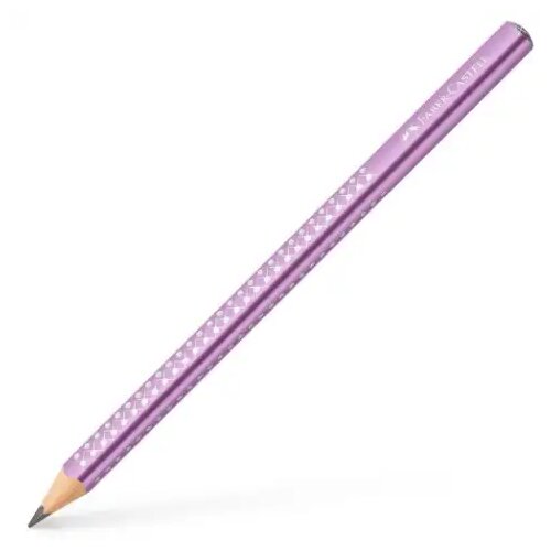 Faber-Castell sparkel jumbo biserna metalik ljubičasta grafitna olovka b Cene