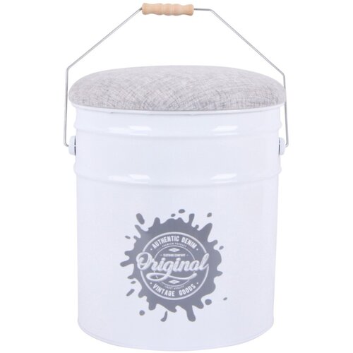 Signes Grimalt Taburet Stolček s Shranjevanjem Bela Slike