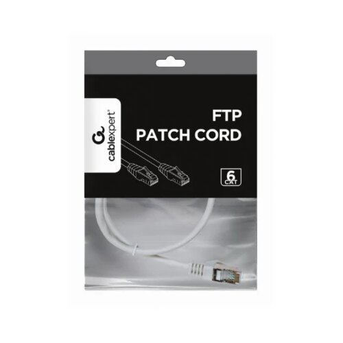 Gembird PP6-3M/W Mrezni kabl, CAT6 FTP Patch cord 3m white Cene