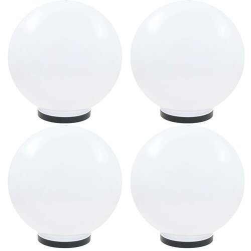 vidaXL LED okrogle svetilke 4 kosi krogle 40 cm PMMA Cene