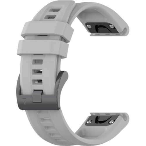 Chameleon Silikonski pa&scaron;ček za Garmin ure 22mm, siv Cene