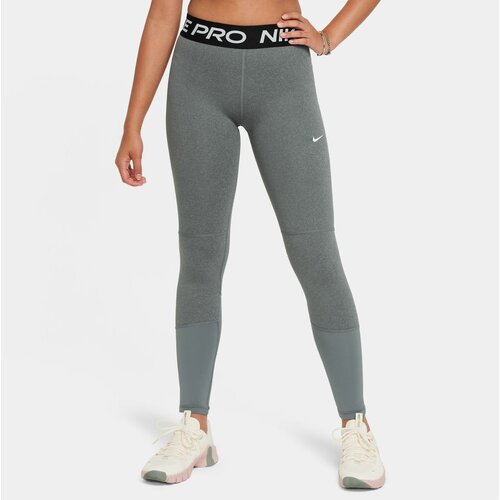 Nike g np legging helanke za devojčice fitnes siva DA1028 Slike