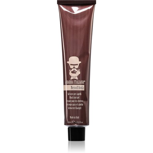 Barba Italiana Nero d&amp;#039;Avola crni gel za sijedu kosu i bradu 120 ml Slike