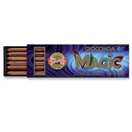 ICO 6-delni set vložkov debeline 5,6 mm ICO: Koh-I-Noor Gioconda Magic Cene