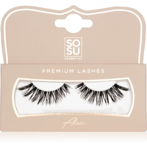 SOSU Cosmetics Premium Lashes umetne trepalnice odtenek Alex 1 kos Cene