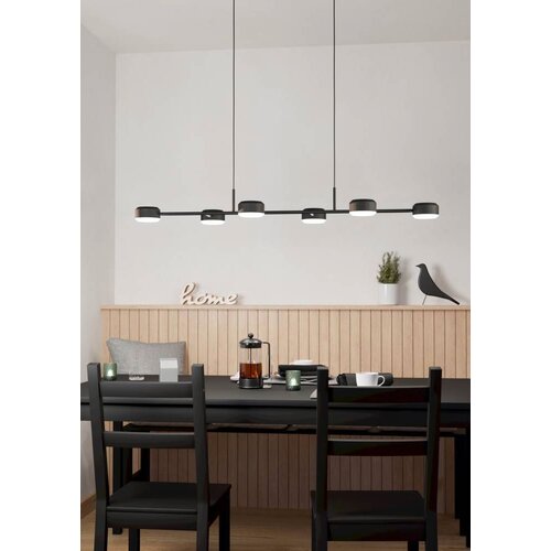 Eglo LED visilica Clavellina 900352, 6x 7 W, 120 cm, crna/bijela Cijene