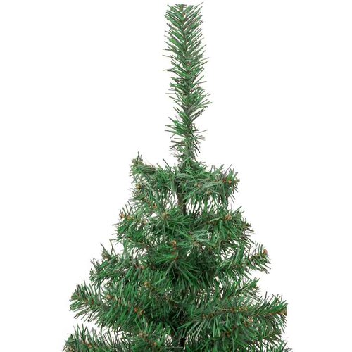  Božićno drvce s 300 LED svjetlima s stalakom Zelena 180 cm PVC Slike