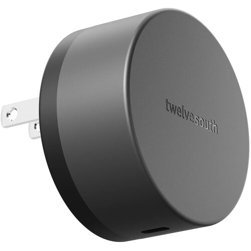 TWELVE SOUTH Stenski omrežni polnilnik USB-C PD 35W z Qi polnjenjem 15W, model PowerBug, Črna, (5000190849) Cene