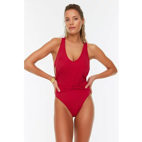 Trendyol Ženski jednodijelni kupaći kostim Detailed