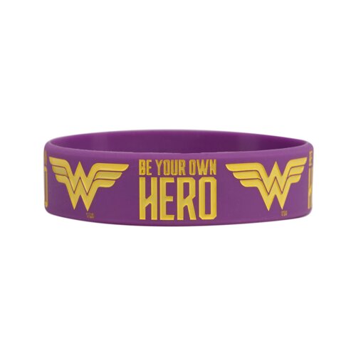 DC Comics DC Wonder Woman, Be Your Own Hero, motivacijska zapestnica, (20695545) Slike