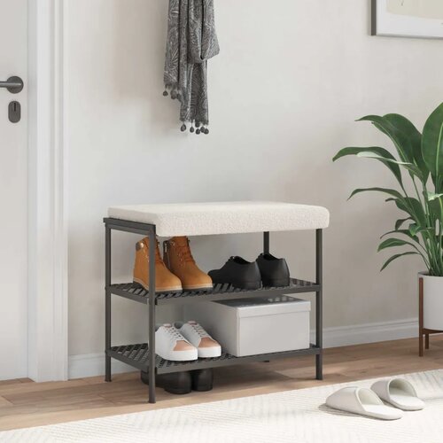  Jastučić za klupu Sherpa Tkanina Krem Dubina 35 cm - Krem 60 x 38 x 6 5 cm Cene