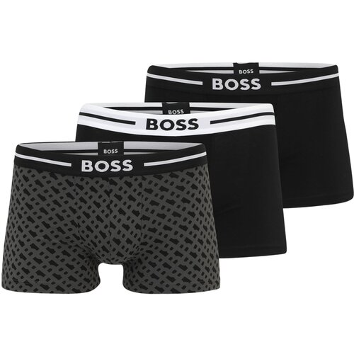 Boss Bokserice &amp;#039;Bold&amp;#039; tamo siva / crna / prljavo bijela Slike