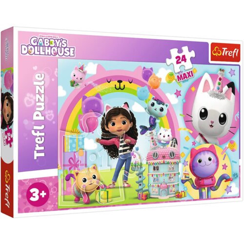 Puzzle 24 pcs. Maxi Cheerful Gabi Trefl 14353 Cene