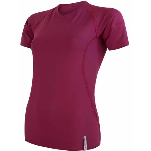 Sensor COOLMAX TECH Ženska funkcionalna majica, boja vina, veličina
