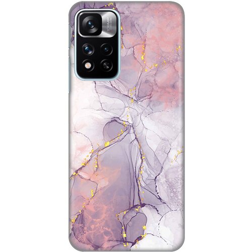  Maska silikonska print za xiaomi redmi note 11 pro plus/poco X4 nfc pink marble Cene