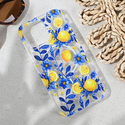  Maska za iPhone 16 Pro Max 6.9 Mediteran Lemon Print Magsafe Cene