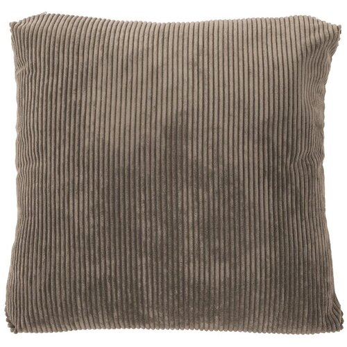 Tiseco Home Studio smeđi ukrasni jastuk Ribbed, 40 x 40 cm Slike