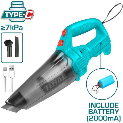 TOTAL TOOLS Akumulatorski sesalnik, 20V/2.0Ah-7.5Ah/P20S (TVLI2026), (20849002) Cene
