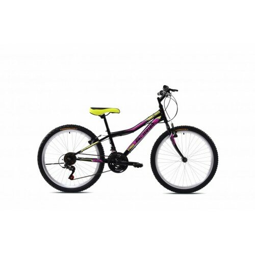 Capriolo bicikl Adria stinger 24" crno-ljubičasto Slike