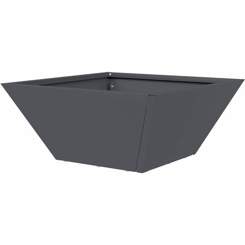  Vrtna saksija 5 pcs Antracit 35 x 35 x 15 cm Čelična vrata Slike