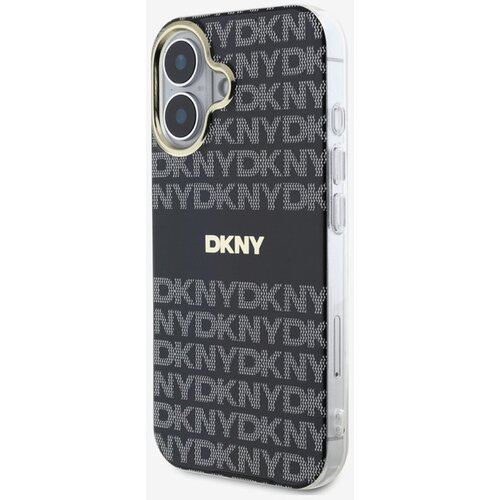 Dkny repeat pattern tonal stripe magsafe iphone 16 black ovitek za telefon vijolična Slike
