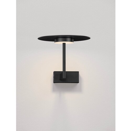 Nova Luce Mat crna LED zidna lampa aluminijska Tovi &amp;ndash; Slike