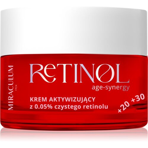 Miraculum AGE-SYNERGY RETINOL aktivna nočna krema za redukcijo pigmentnih madežev z retinolom 50 ml Cene