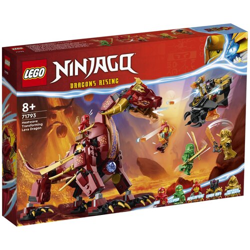 Lego 71793 Heatwavov transformerski lavinski zmaj Slike