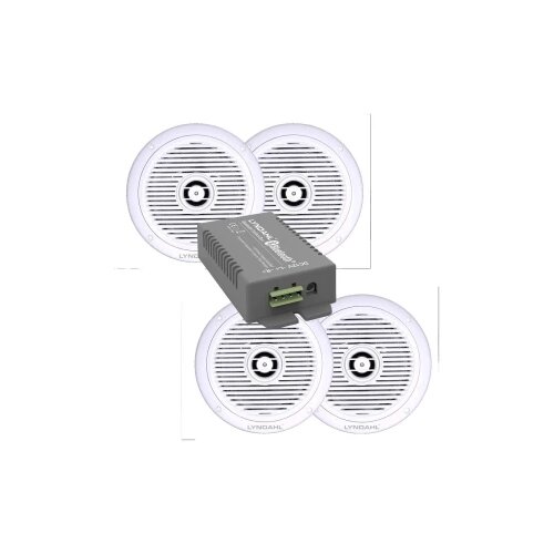 LYNDAHL LYNCS180IPS4 komplet 2-sustavskih ugradbenih zvučnika 120 W 4 Ω bijela 1 Set Slike