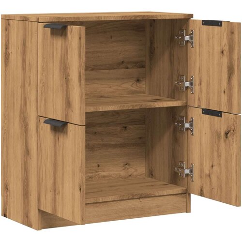 VidaXL Komoda boja hrasta artisan 60x30x70 cm od konstruiranog drva Slike