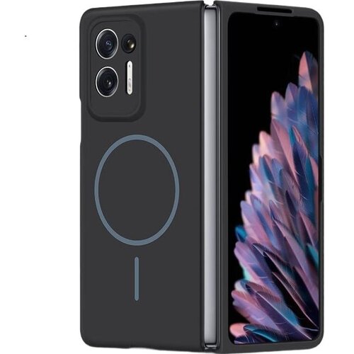  Amumu Maska za mobilni telefon OPPO Find N2, Crna Cene